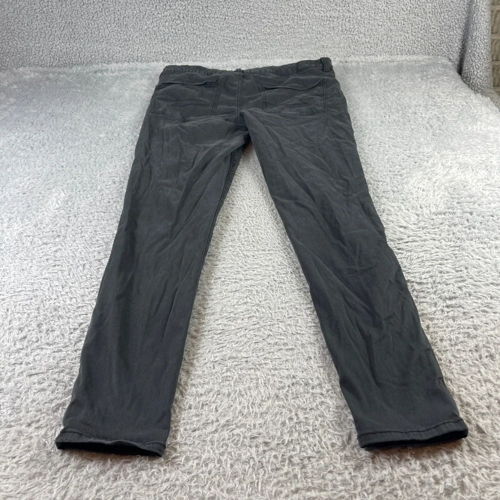 American Eagle Jeggings Womens 16 Gray Stretch Skinny Denim Pants